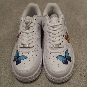 Nike Air Force 1 Sneaker Butterfly